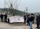 副市長靳地勝帶隊到南壽山公司新園區(qū)調(diào)研北大門道路交通問題